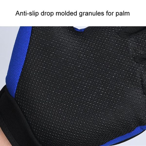 Motorcycle Gloves Men Riding Racing Anti-Slip Hard Shell Outdoor Full Finger Touchscreen Gloves, Size: Average (Black) - Image 8