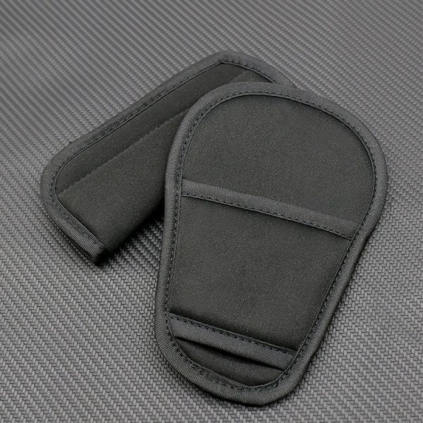 Car Child Safty Seat Belt Protective Cover, Size: 18x12cm (Black) - Image 8