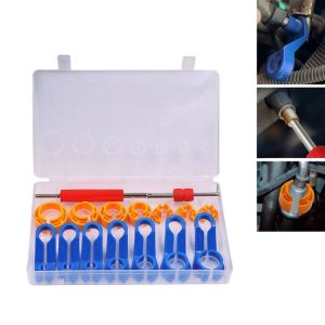16pcs / Box Car Air Conditioning Pipe Removal Tools Set Fuel Pipe Quick Removal Tool