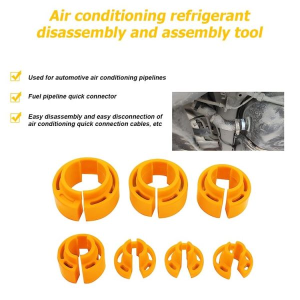 16pcs / Box Car Air Conditioning Pipe Removal Tools Set Fuel Pipe Quick Removal Tool - Image 5