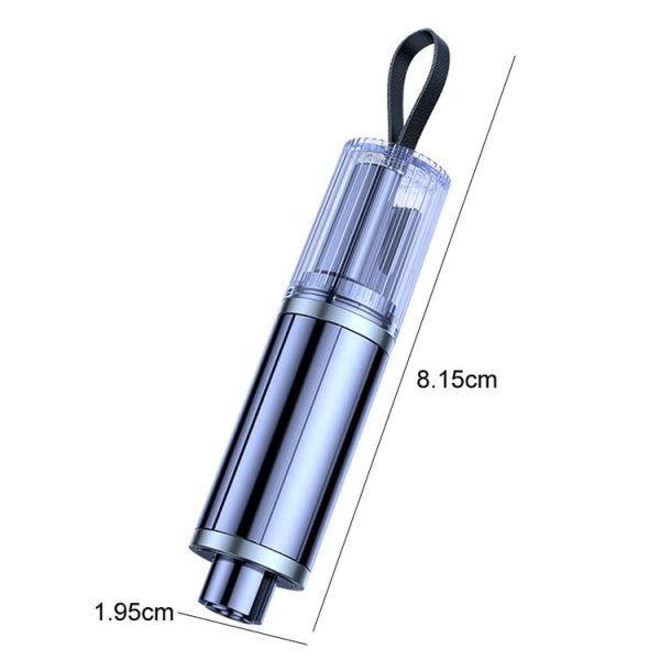 Car Safety Hammer Mini Auto Emergency Escape Glass Window Breaker Portable Seat Belt Cutter (Black) - Image 3