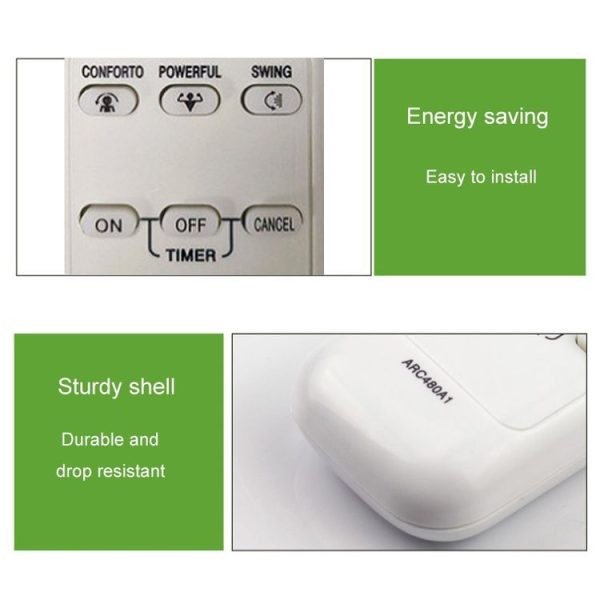 DAIKIN Air Conditioner ARC480A1 Infrared Control Remote Controller - Image 4