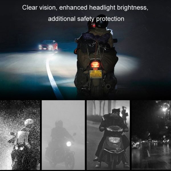 15W Electric Motorcycle External Strong LED Headlight, Specifications: With Screws - Image 7