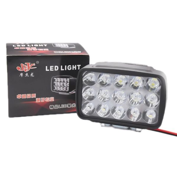 15W Electric Motorcycle External Strong LED Headlight, Specifications: With Screws - Image 8