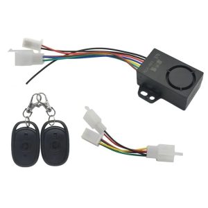 48-72V Electric Motorcycle One-Button Start Remote Lock Anti-Theft Alarm, Specifications: Two-wheeler