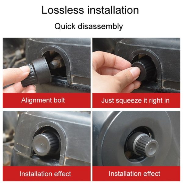 10pcs E-Bike Footrest Plug Protection Plug Footrests Center Column Screws Anti-Collision Cover - Image 7