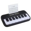 Kids Multifunction Electronic Piano Early Learning Music Piano Educational Toy For Boys And Girls Gift (Black)