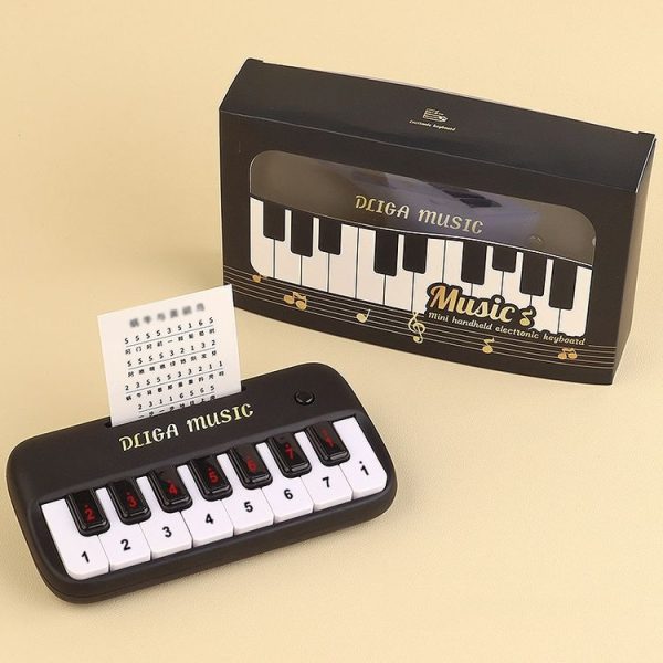 Kids Multifunction Electronic Piano Early Learning Music Piano Educational Toy For Boys And Girls Gift (Black) - Image 10
