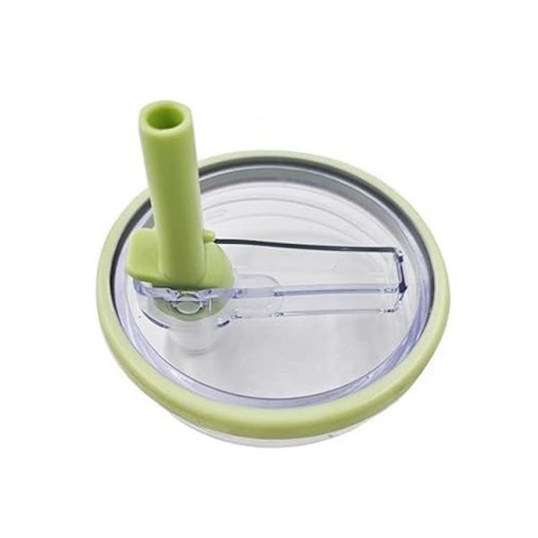 Stanley 40oz Adventure Quencher Transparent Straw Lid Replacement Parts, Spec: Green