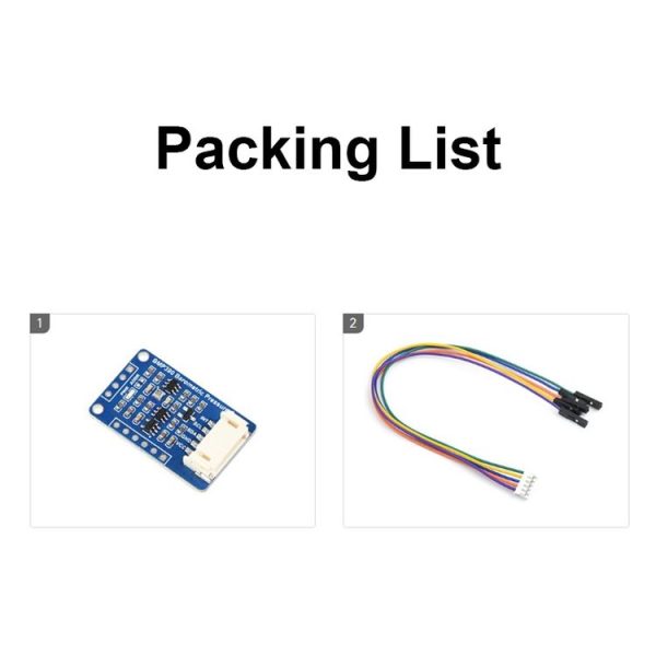 Waveshare 24658 BMP390 High Precision Barometric Pressure / Altitude / Temperature Measuring Sensor - Image 6
