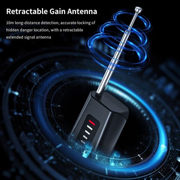 Hidden Camera Detector GPS Tracker Detector 5 Levels Sensitivity Adjustable - Image 11