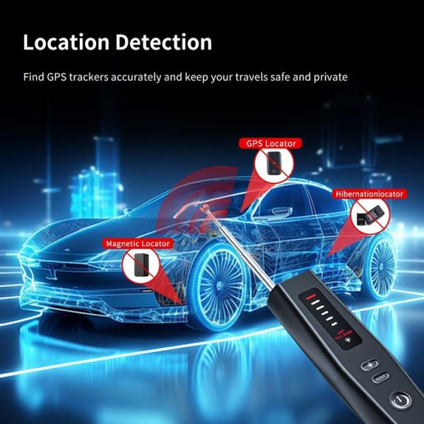 Hidden Camera Detector GPS Tracker Detector 5 Levels Sensitivity Adjustable - Image 9