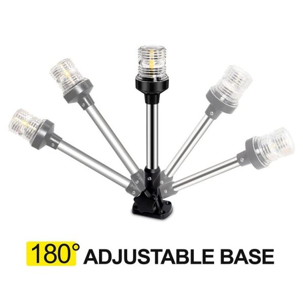 LED Adjustable Yacht Anchor Light All-around Taillight, Specifications: 6 inch - Image 3