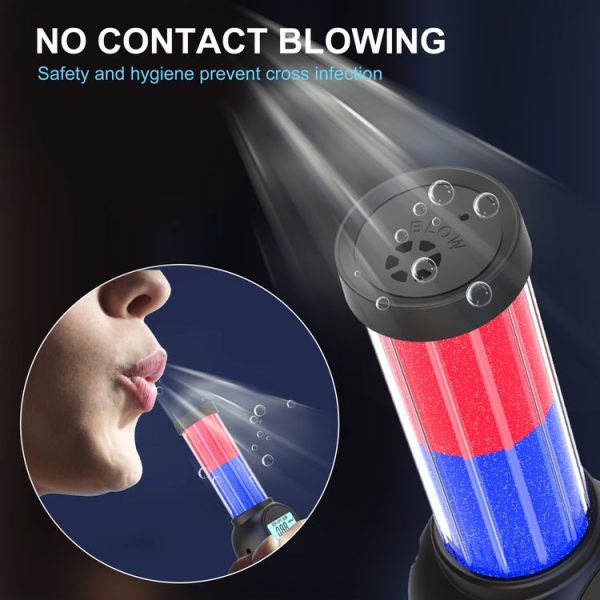 Portable Personal Alcohol Tester High-precision Breathalyzer with Alarm Light English Version - Image 4