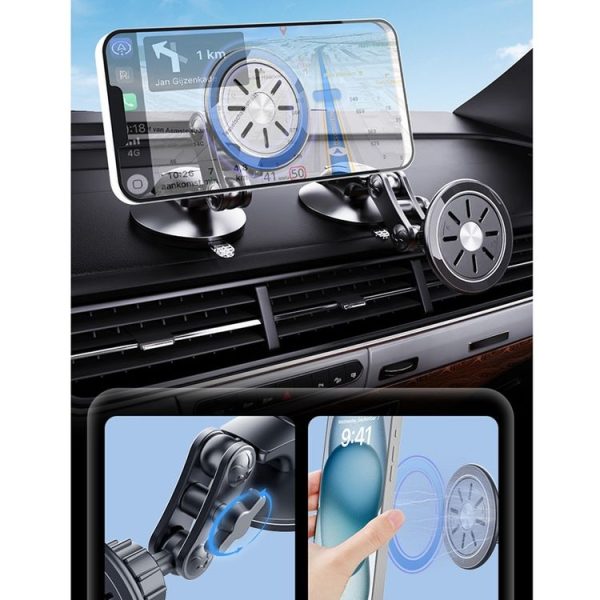 Central Control Instrument Panel Car Navigation Universal Phone Holder, Model: X24-6 Clip Suction Cup - Image 10