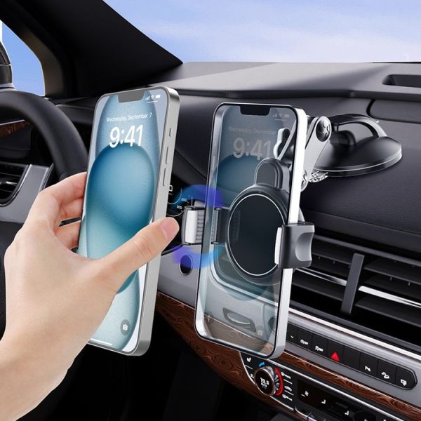 Central Control Instrument Panel Car Navigation Universal Phone Holder, Model: X24-6 Clip Suction Cup - Image 11