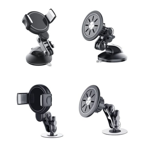 Central Control Instrument Panel Car Navigation Universal Phone Holder, Model: X24-6 Clip Suction Cup - Image 2