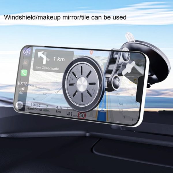 Central Control Instrument Panel Car Navigation Universal Phone Holder, Model: X24-6 Clip Suction Cup - Image 5