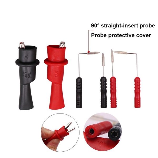 6-in-1 Universal Multimeter Replacement Probe Kit (Replacement Accessories) - Image 3
