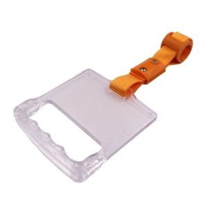 Bus Pull Ring Handle BRT Subway Bus Ring (Yellow)