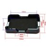 DM-006 Car Mobile Phone Navigation Bracket Instrument Panel Non-slip Storage Box (S) - Image 2