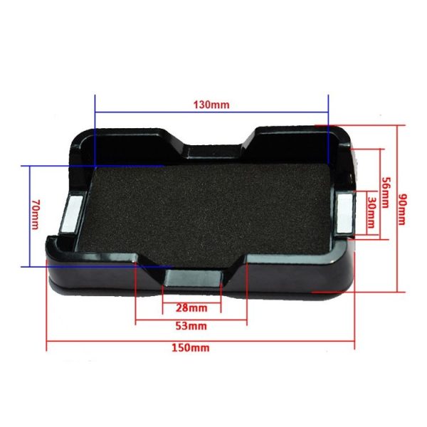 DM-006 Car Mobile Phone Navigation Bracket Instrument Panel Non-slip Storage Box (S) - Image 2
