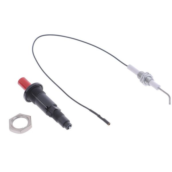 Gas Stove Push-type Ceramic Igniter Curved Needle Spark Plug (LFBI042) - Image 2