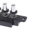 Five-position Plug-in Button Switch Range Hood Piano-key Switch (Silver) - Image 4
