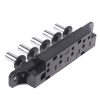 Five-position Plug-in Button Switch Range Hood Piano-key Switch (Silver) - Image 5