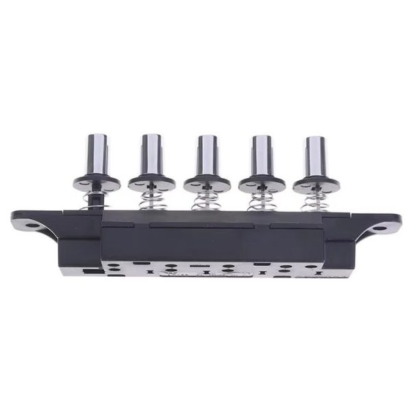 Five-position Plug-in Button Switch Range Hood Piano-key Switch (Silver) - Image 6