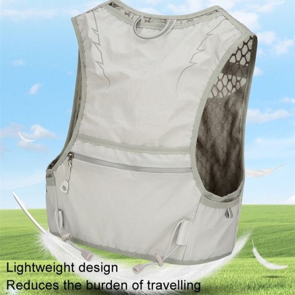 Vanaheimr Breathable Running Backpack Portable Women Marathon Cycling Bag, Size: One Size (Black) - Image 12