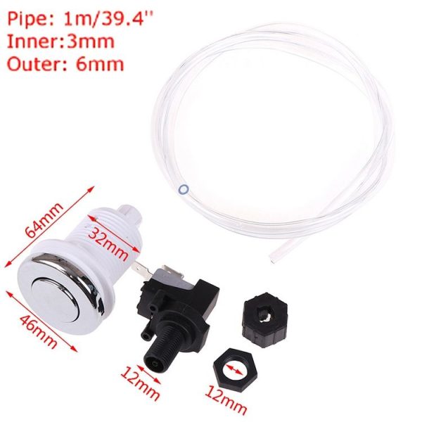 Pneumatic Air Pressure Switch Surfing Massage Bathtub Micro Switch (16A) - Image 3