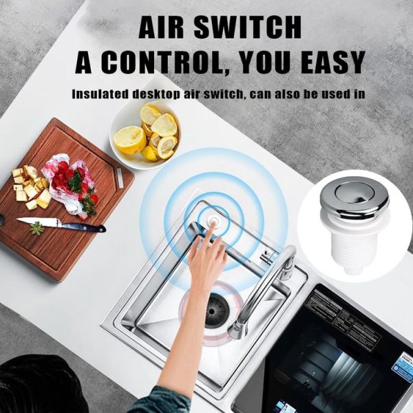 Pneumatic Air Pressure Switch Surfing Massage Bathtub Micro Switch (16A) - Image 5