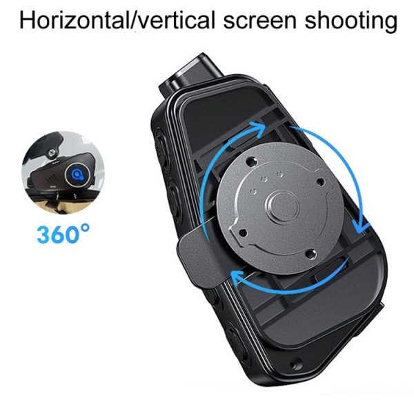 KUQIBAO Q28 Motorcycle Riding Helmet Bluetooth Headset Recorder (Soft Microphone) - Image 3