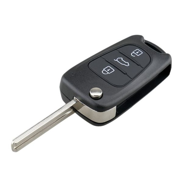 Hyundai / Kia 3-Button Folding Car Key Shell (SUV Key)