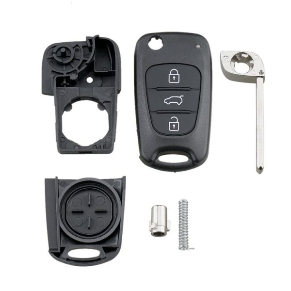 Hyundai / Kia 3-Button Folding Car Key Shell (SUV Key) - Image 5