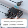 C29 9 In 1 Car Cigarette Lighter Powerful Fast Charger With Voltage Display - Image 3