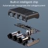 C29 9 In 1 Car Cigarette Lighter Powerful Fast Charger With Voltage Display - Image 4
