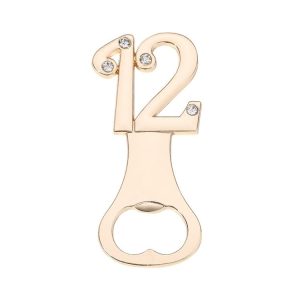 Digital Shape Wedding Party Manual Bottle Opener Beer Drinks Driver, Style: 12