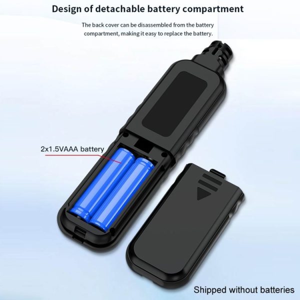 Portable Flammable Gas Methane Leak Detector Alarm (Black) - Image 11