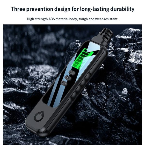 Portable Flammable Gas Methane Leak Detector Alarm (Black) - Image 9