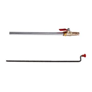 Car Tire Hand-crank Fast Inflation Rod Universal Air Filling Rod Without Meter