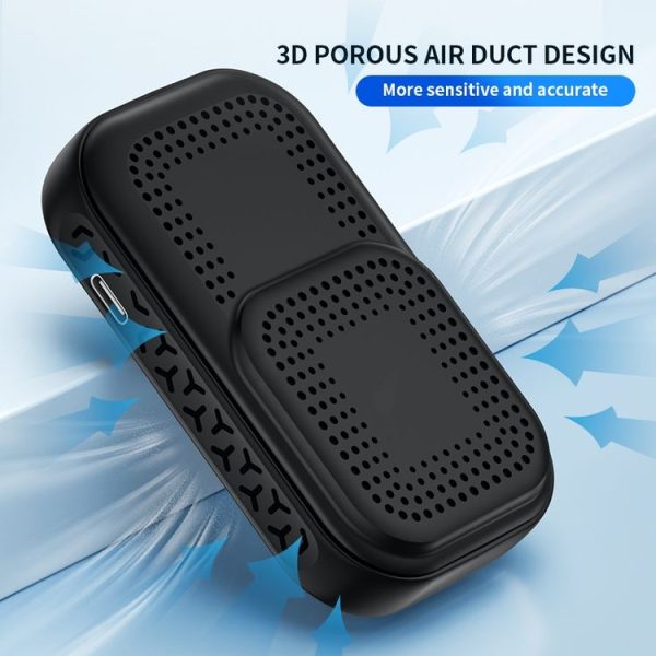 Haze Dust Air Quality Temperature Humidity Detector (Black) - Image 8