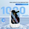 3 In 1 Multifunctional Portable Carbon Monoxide Detector (Black) - Image 9