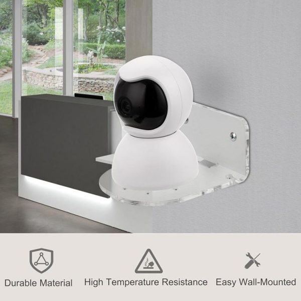 YX135 3pcs / Set Acrylic Wall Mount Bracket For Baby Monitor / Safety Camera / Speaker - Image 4
