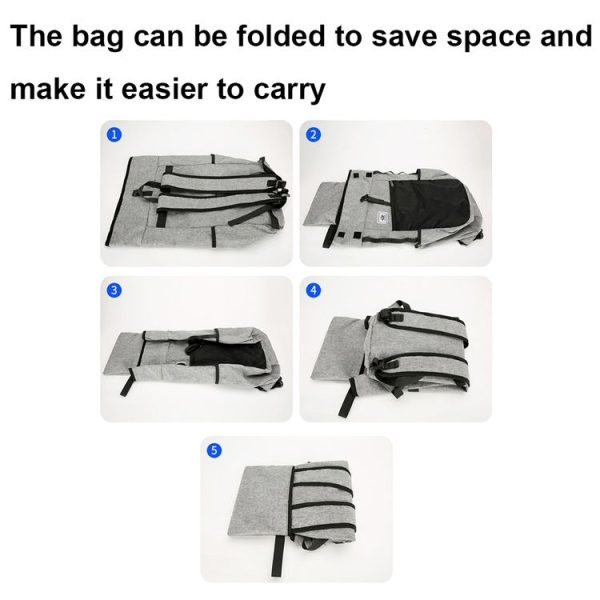Vanaheimr Outdoor Foldable Waterproof Mountaineering Bag Ultra-light Travel Backpack (Green) - Image 7