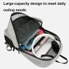 Outdoor Waterproof Folding Mountaineering Bag Large Capacity Travel Backpack (Dark Blue) - Image 5