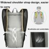 Outdoor Waterproof Folding Mountaineering Bag Large Capacity Travel Backpack (Dark Blue) - Image 6