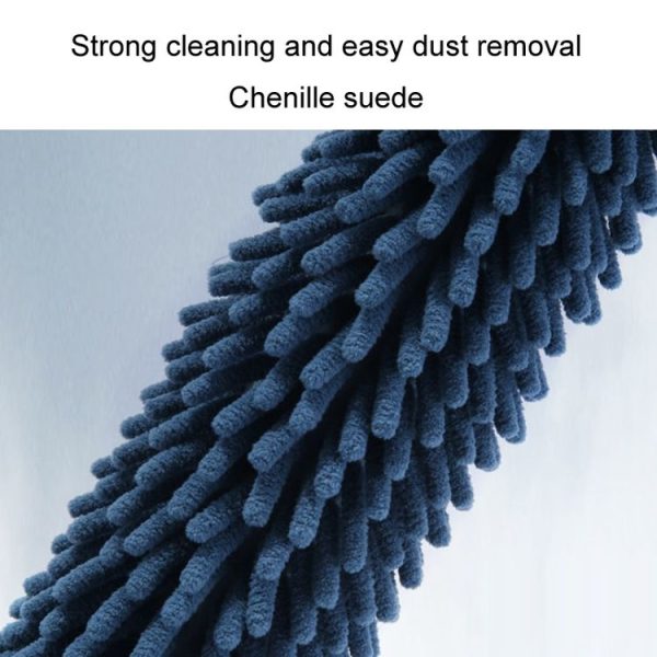 Household Electrostatic Duster Gap Cleaning Feather Duster (Bendable Short Khaki) - Image 3