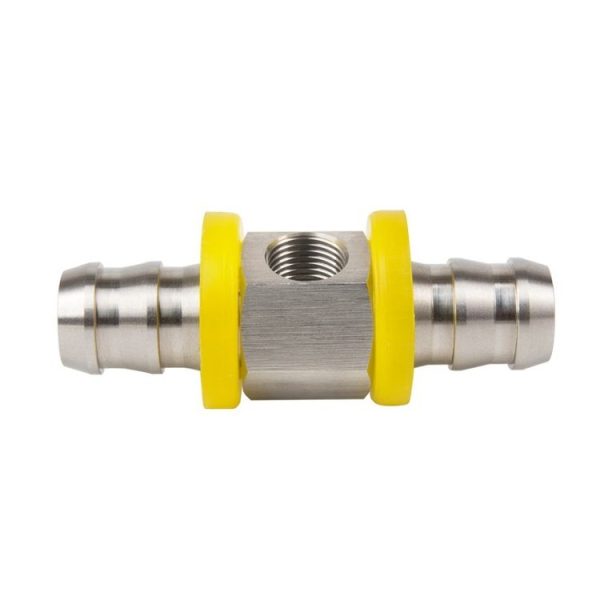 1 / 2 inch Fuel Pipe Fuel Pressure NPT Sensor T-type Barbed Connector - Image 2